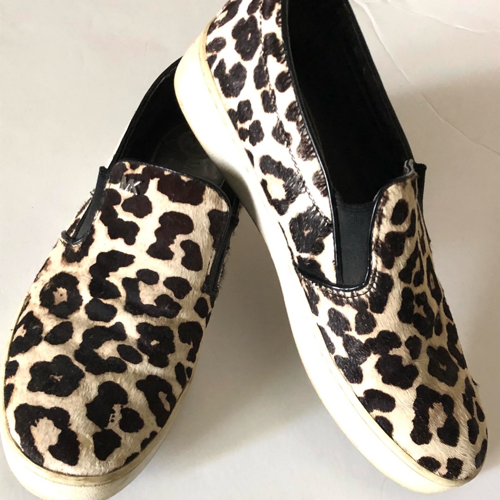 Michael Kors Cheetah Print Slip on Sneakers